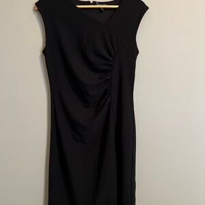 Elegant Black Sleeveless Dress
